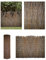 Jardin202 - Cerramiento Natural de Brezo 1400 g/m² | Ocultación 80% con Alambre Cosido | 1x5m -