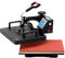 Outbit 5 in 1 Heißpresse Maschine, 38x29cm 360° schwenkbare Transferpresse, für T-Shirts, Tassen, Hüte und Platten | ABS-Stahlgehäuse, 200-450°F Temperaturbereich
