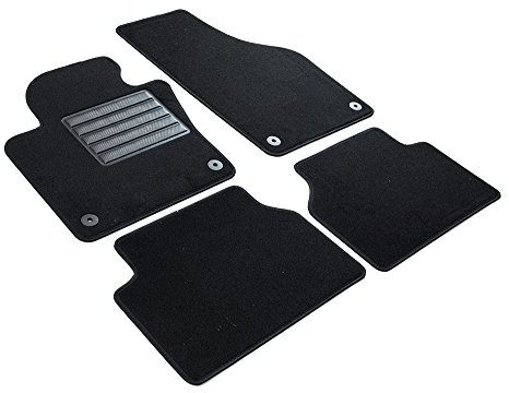 MDM SP-3781 Fußmatten Velours Autoteppich passend für Volkswagen Tiguan 07.2007>04.2016, black