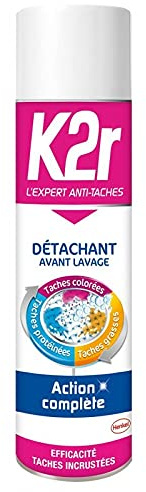 K2R - Detacheur Avant Lavage Aerosol 400Ml - Lot De 3 - Offre Special