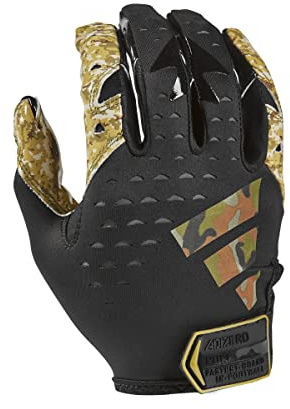 Adidas Adizero 13.0 Moments Football Receiver Gloves, Limited Edition-Camo, Medium