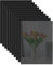 Acrylglas Platte 10 Stücke, Acrylscheiben Schwarz, Acrylplatten 1mm, Plastikplatte für Fotorahmen, Projektausstellungen, Gemälde und Mehr, 15 x 10cm