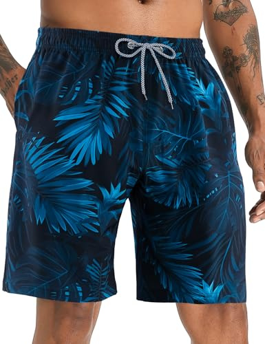 APTRO Maillot Short de Bain Homme Piscine Séchage Rapide Surf l'été Hawaïen Short de Plage Imprimé