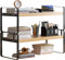 Schreibtischregal aus Holz – Schreibtischzubehör, niedliche Kommode, Organisation, Aufbewahrungsregal und Kabinendekoration, ästhetisches Bücherregal für Damen, Herren und Kinder