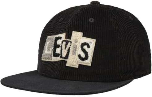 Levi´s Flat Brim Skate Keps - One Size svart