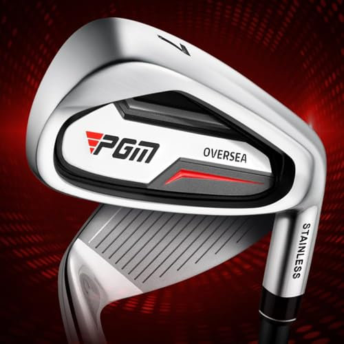 5#/6#/7#/8#/9#/P#/S# Hierro de palo de golf individual con precisión de precisión para jugadores diestros – con varilla de carbono/acero para hombres y mujeres (con varilla de carbono, hombre, 5#)