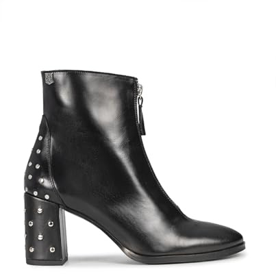 POPA Botín Cleopatra Tachas Negro