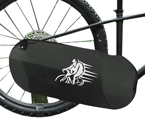 Cykelkedjeskydd – Vattentätt kedjeskydd i polyester, reflekterande cykelutrustning | Rivsäkert cykelkedjeskydd för racercyklar