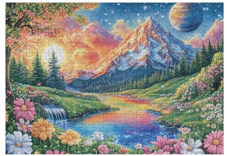 Piloto de Motocross Ola Playa Aventura Salvaje Puzzles 300 Piezas Portátil 3D Compacto Rompecabezas Familiar para Toda La Familia Maquetas Educativas Construir Aliviar Estrés 300 PCS