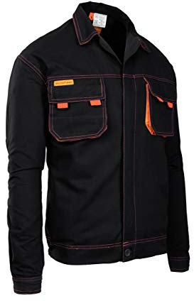 Brixton Spark JACKE Dunkelblau 100% Baumwolle Arbeitsjacke Herrenjacke Schutzjacke Schutzbluse Berufsjacke 94