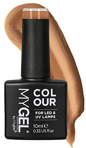 Mylee Gel Nail Polish 10ml [Disrobed] UV/LED Soak-Off Nail Art Manicure Pedicure for Professional, Salon & Home Use [Bare Elements Range] - Long Lasting & Easy to Apply