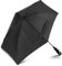 Aiseeok Ombrelle Universelle pour Poussette et Landau, Parasol Anti UV 50+, Diamètre 78 cm, avec Clip Fixation Universelle pour Tube Rond ou Ovale, Flexible et Orientable - Noir