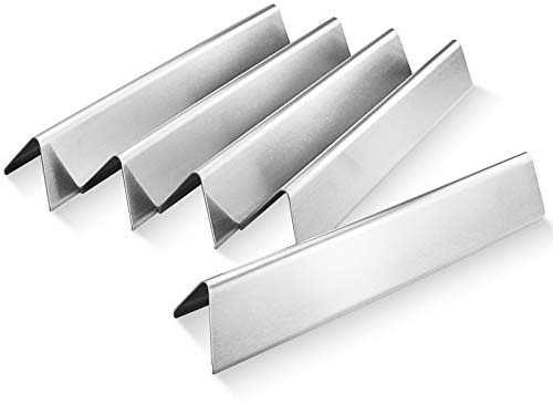 GFTIME 7636 38,9cm Flavorizer Bars Rostfritt Stål för Weber Spirit Ⅱ E-310, Spirit 300-serien, Spirit E310 S310 E320 S320 E330 S330 Gasgrillar med Frontmonterade Kontrollpaneler