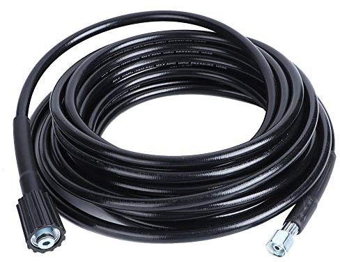 Fdit Manguera de Limpieza de Alta presión de Rosca M14xM22 de 10 m, Accesorios de Limpieza de Manguera de arandela Aptos para K2 K3