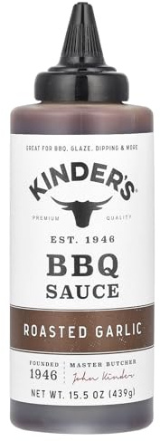 BBQ Sauce Roasted Garlic, 15.5oz (Pack of 2)