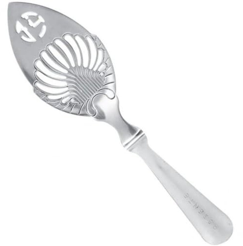 Lipfer Vintage Absinthe Spoon, Cocktail Mixing Spoon Stainless Steel Wormwood Spoon Cocktail Bar Glass Cup Drinking Filter for Kitchen Bar Party