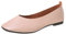 Damen-Fahrradschuhe für Frühling, Sommer und Herbst, schlicht, einfarbig, quadratischer Zehenbereich, flacher Mund, bequem und leicht, zum Reinschlüpfen, flacher Absatz, modisch, lässig, täglich,