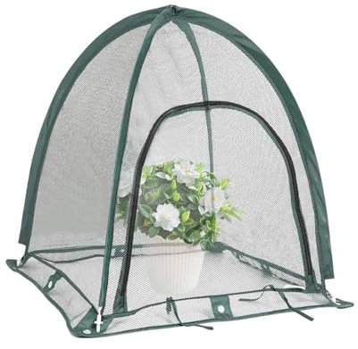 Serra Portatile Per Interni Ed Esterni, Serra In Lamina Di Serra Pieghevole Portatile Per Giardinaggio Domestico, Capannone Isolato Per Piante Grasse, Copertura Isolante Per Pioggia, Piccola Serr
