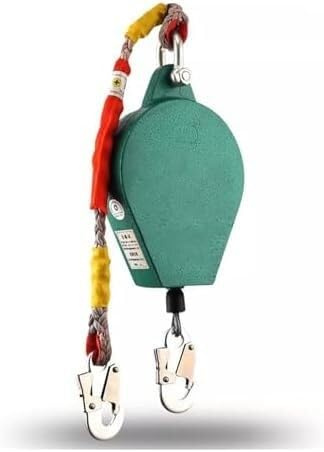 KAnduo Anticaídas portátil retráctil de 5 m, 10 m y 20 m con Capacidad de Carga de 300 kg.(33FT/10M Falling Protector)