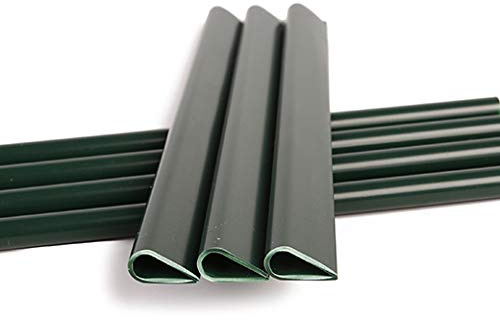 Naimorui Lot de 30 Clips de Fixation pour Brise-Vue en PVC Vert