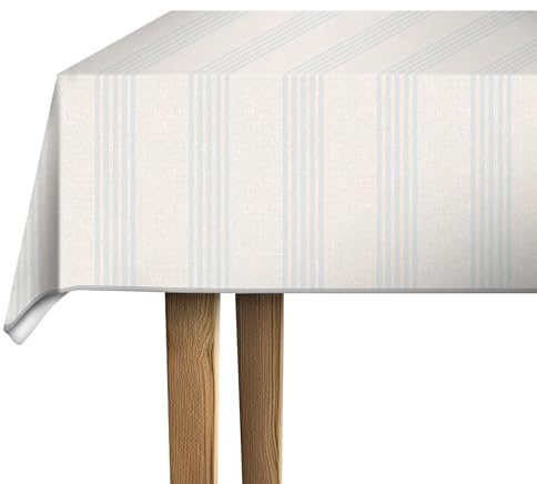 d-c-fix tovaglia plastificata PVC-free Jolina - cerata antimacchia impermeabile moderno - copritavolo plastica tavolo per uso interno ed esterno - 140 cm x 180 cm rettangolare