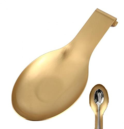 vepoty Portacucchiaio Poggiacucchiaio in Acciaio Inox Portautensili a Forma di Pesce Portautensili da Cucina Multifunzione Porta mestoli Spatola