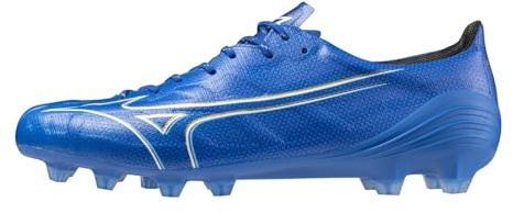 Mizuno Alpha Made in Japan FG Mugen blauweissgold, 44 Unisex