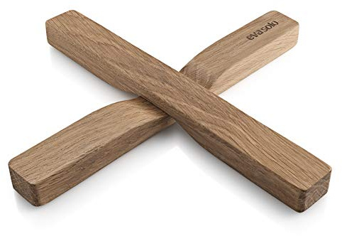 Eva Solo | Magnetischer Untersetzer Bambus | Kann √ºber Kreuz gelegt und zweigeteilt Werden | Bamboo