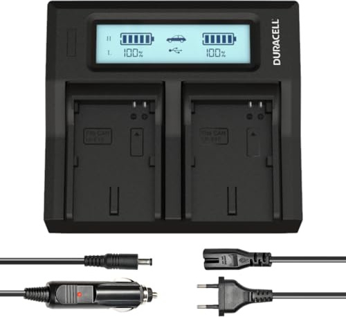 Duracell Dual charger for DR9967/LP-E10