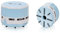 Peach Mini Staubsauger - batteriebetrieben (2x AA) - hohe Saugkraft - blau - PA105