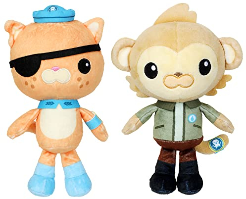 Octonauts Above & Beyond | Plush Kwazii & Paani Toy | 4 To Collect