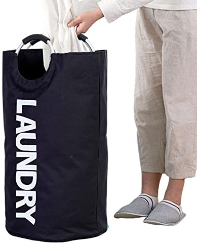 Gomice Panier à Linge Sale | Salle Bain Pliant avec poignée - Grand Panier à Linge Organisateur bacs Rangement pour vêtements, couvertures, Oreille, Jouets