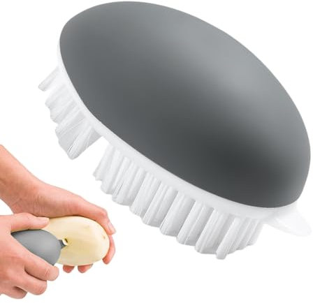 Cep - Purificatore per spazzole per verdure per alimenti - Purificatore per verdure, spazzola per patate morbide multifunzionali, strumenti da cucina pratici
