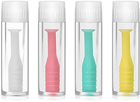 ZORTVUL 8 Pezzi Ventosa Per Lenti Contatto, Applicatori Lente Di Contatto E Rimuovi Ventose, Rimozione Lenti Dure Viaggio Rigide E Morbide, Adatto Per Lenti Rigide E Morbide