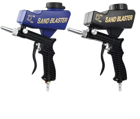Efficient Portable Sandblasting Machine for Rust Removal for Home Improvement and Repair Tasks (7090A)