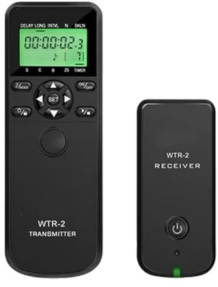 Compatibile con intervallometro wireless for fotocamere Sony e multimarca con otturatore remoto(C6 for canon)