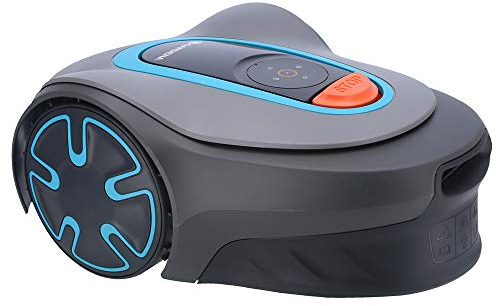 Gardena SILENO Minimo 300 - Robot Trimmer (300 m2, Connettività GARDENA Bluetooth, Silenziatore 58 DB) Grigio
