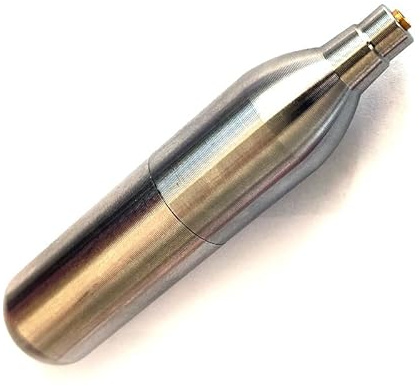 JaylyHala Stainless Steel 12 gram co2 cartridges Refillable 12g CO2 Cartridge Rechargeable Gas Cylinder Recycling Capsule for Airsoft Pellet BB