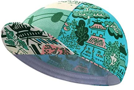 Bikingbros Funny Cycling Cap - Polyester Men's and Women's Cycling Hat-Under Helmet - Cycling Helmet Liner Breathable&Sweat Uptake