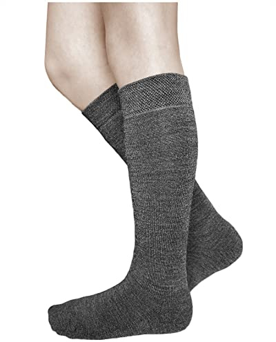 vitsocks Chaussette haute 80% LAINE MÉRINOS mi-bas chaud Enfant (2 PAIRES) garçon fille longue montante au genou d'hiver