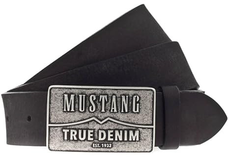 MUSTANG Herren Gürtel Ledergürtel