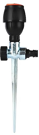 Trépied, arroseur télescopique pour gazon, arroseur avec rotation à 360 degrés, arroseur à impulsion avec trépied, arroseur télescopique pour grandes surfaces, cour, jardin, pelouse