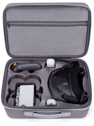 BeisDirect Custodia rigida per DJI Neo Motion Fly More Combo, custodia da viaggio impermeabile per DJI NEO Goggles N3/RC Motion 3 custodia da trasporto accessori per droni, Grigio, Borsa per il