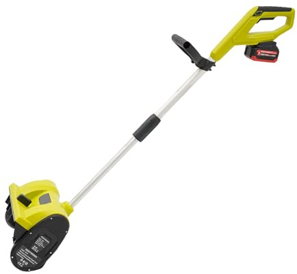 DSYOGX - Batteria spazzaneve a batteria, spazzaneve a batteria, funzionamento a batteria, per la rimozione della neve, altezza massima di ingresso della neve, 16 cm, portata massima: 8 m