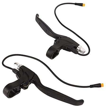 Palanca de Frenos de Bicicleta, 2 Uds. Palancas de Freno de Bicicleta el¨¦Ctrica 32cm Manijas de Freno de Interfaz Impermeable de Alambre para BBSHD BBS01 BBS02 Mid Motor