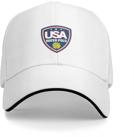 AIETPOIJ Baseball Cap USA Water Polo Cap Baseball Cap Wild Ball hat Hats Hat Male Women's