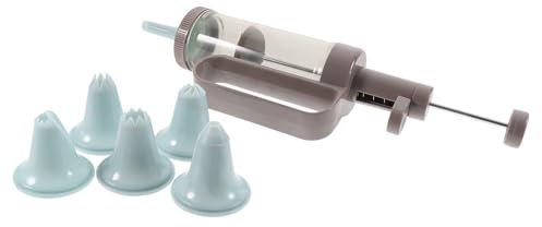 Cabilock Prensa para Galletas Juego De Boquillas Decorativas De Plástico para Máquina De Hacer Galletas Fácil De Usar y Limpiar