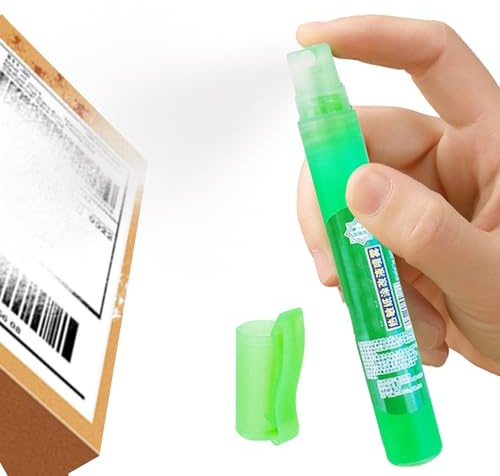 Yianyal Rodillo Borrador para Papel Térmico - Líquido De Protección De Datos En Papel Térmico | Cobertura de Rastros, Protección de Datos para Documentos, Etiquetas de y
