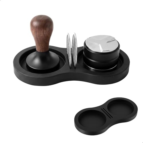 Tampermatte, Silikonmatta för Kök i Tamper Kaffe, Tillbehör Barista, Kaffematta Tamper Cafe för Kaffehörna Kök Hem Bar Espresso