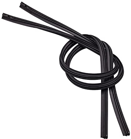 YnGia Recambios de escobilla de limpiaparabrisas, 2 piezas Recambios de goma de escobilla de limpiaparabrisas de coche universal Tira de goma de parabrisas (26''/650mm)